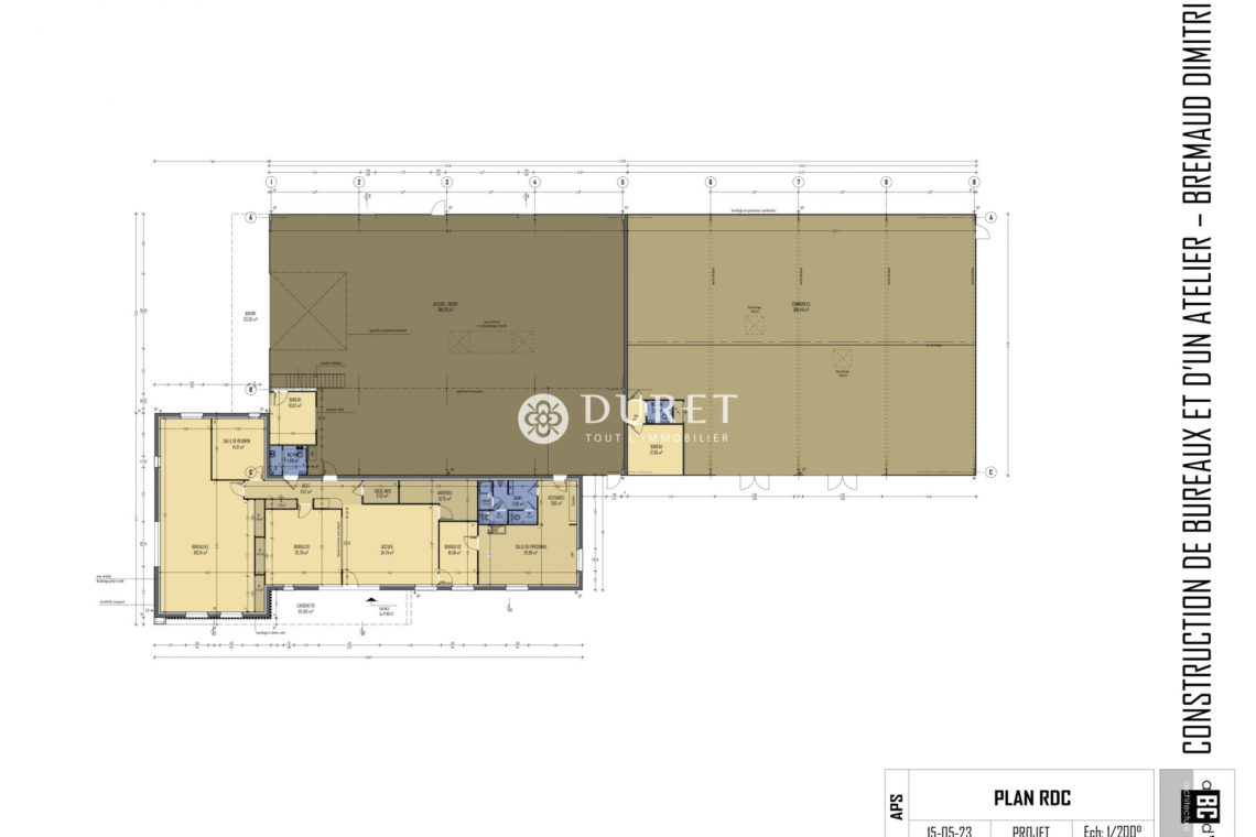 Louer Local commercial Local commercial, Fontenay-le-Comte 400 m2 - LP2281-DURET