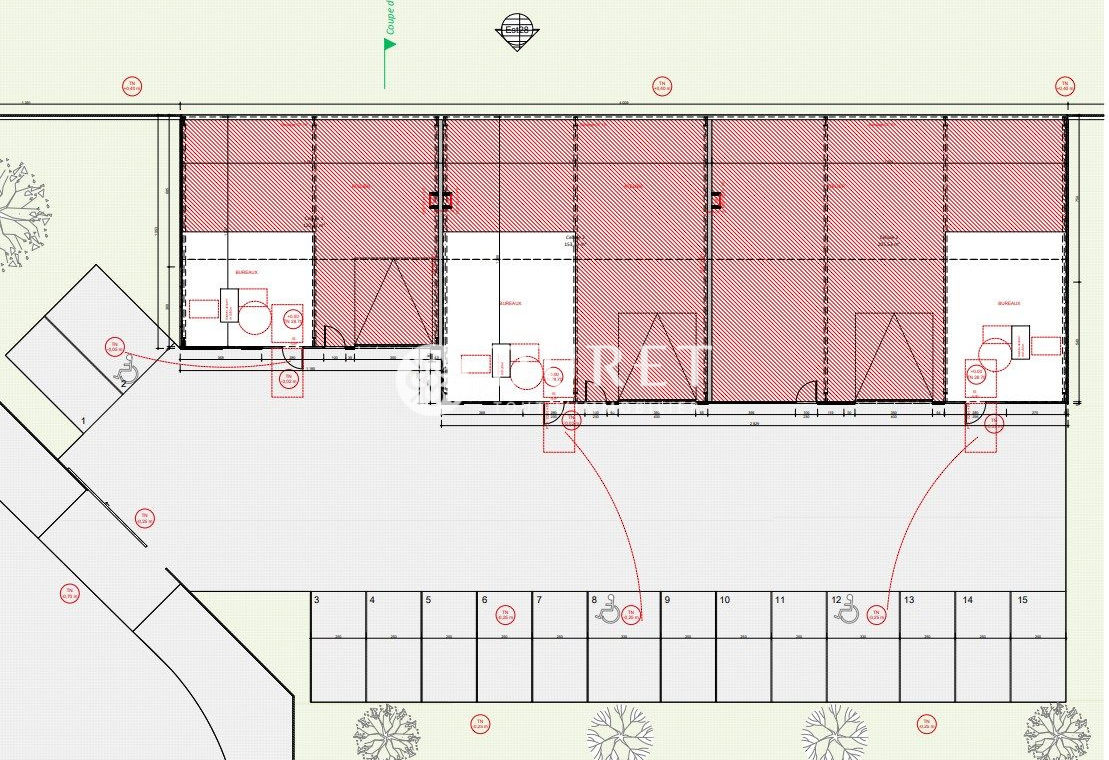 Louer Local professionnel Local professionnel, Challans 120 m2 - LP2475-DURET